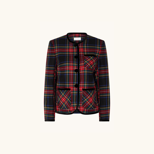 racil JOSEPHINE JACKET in tartan – RACIL