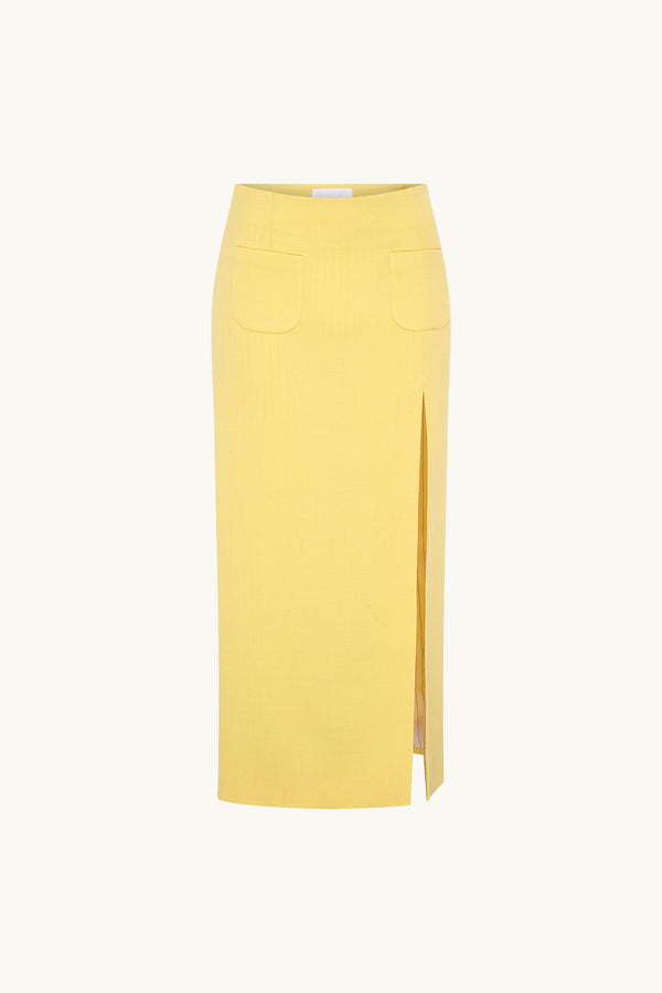 Racil MILO SKIRT In Lemon – RACIL