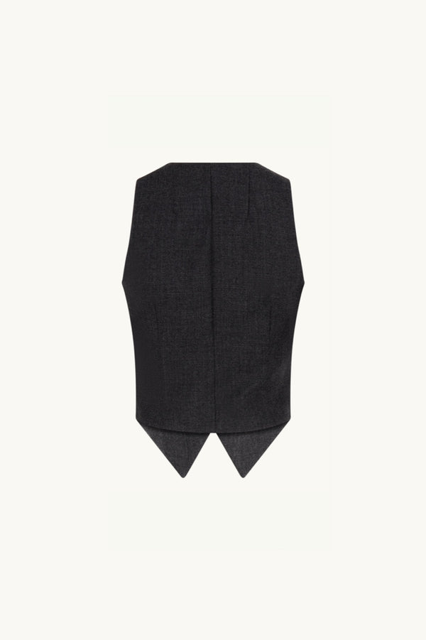 Racil NADIA WAISTCOAT In Charcoal – RACIL