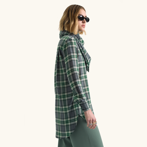 Racil OLSEN SHIRT In Green Check – RACIL