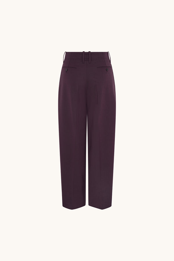 Racil RONNY TROUSERS In Plum – RACIL
