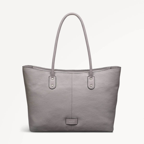 radley london Ash Grey Large Zip-Top Tote | Southwark Lane SS25 | Radley