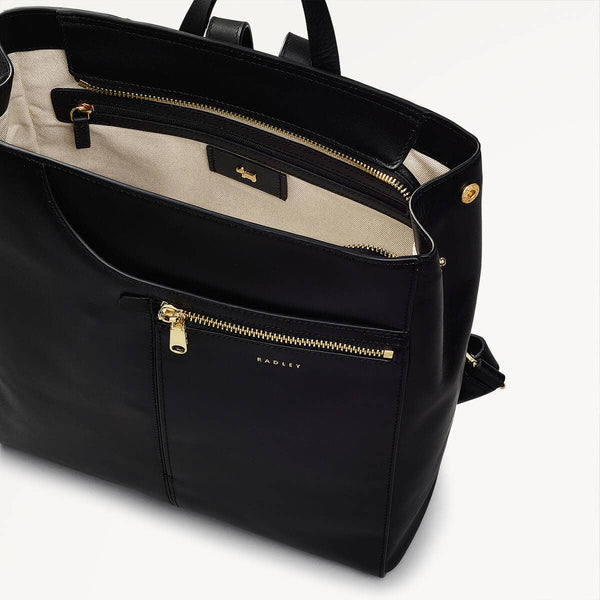 Radley London Black Backpack | Pockets Icon SS24 | Radley London