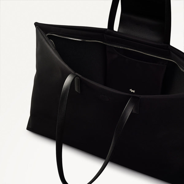 Radley London Black Fabric Large Shoulder Bag | Pocket Essentials SS25 | Radley