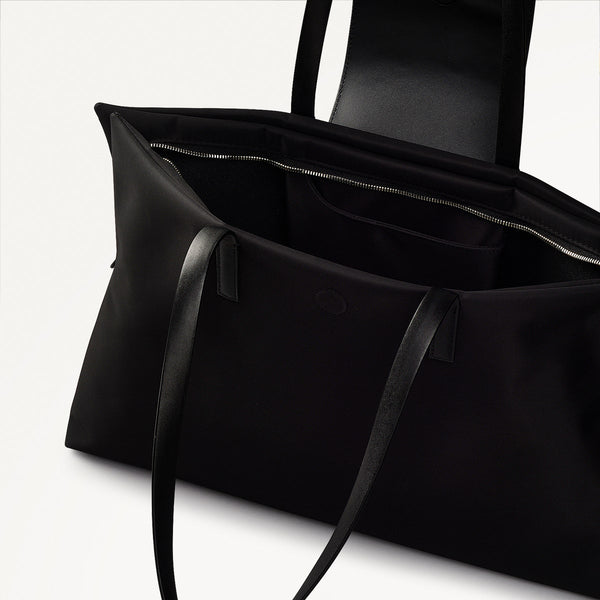 Radley London Black Fabric Medium Tote Bag | Pocket Essentials SS25 | Radley