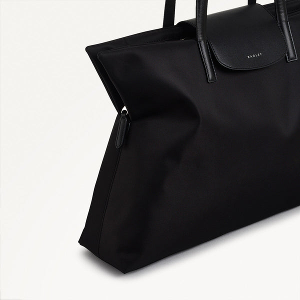 Radley London Black Fabric Medium Tote Bag | Pocket Essentials SS25 | Radley