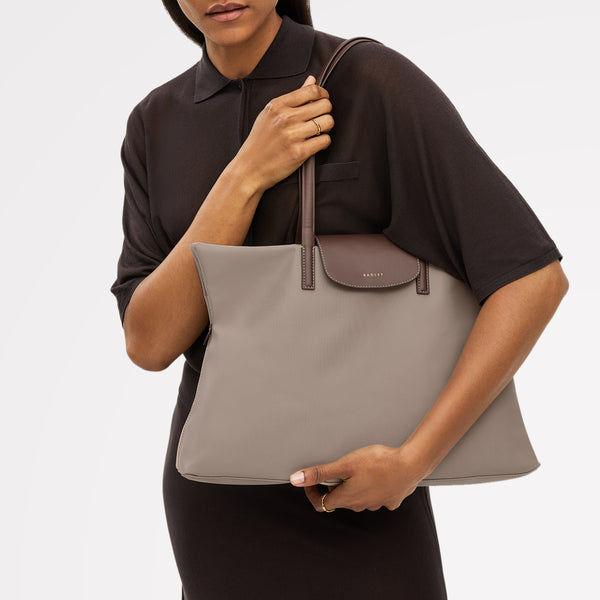 Radley London Black Fabric Medium Tote Bag | Pocket Essentials SS25 | Radley