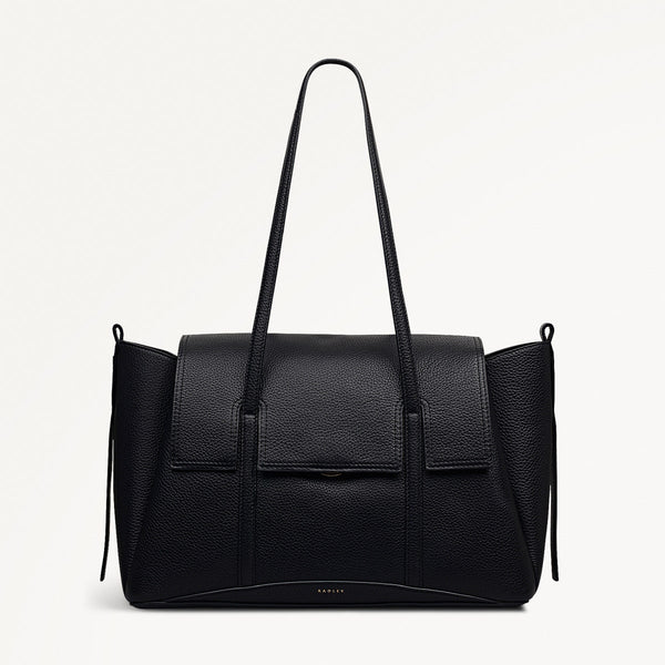 radley london Black Large Flapover Shoulder | The Chancery AW25 | Radley London
