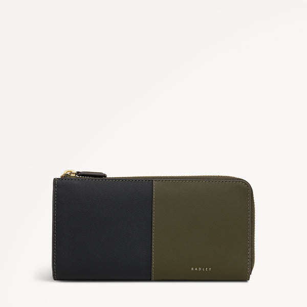 radley london Black Large Zip Around Wallet | Chilworth Street AW25 | Radley London