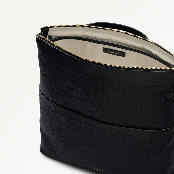 Radley London Black Large Ziptop Backpack | Alba Place AW25 | Radley London