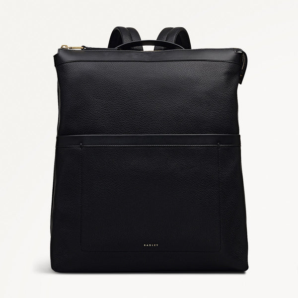 radley london Black Large Ziptop Backpack | Alba Place AW25 | Radley London