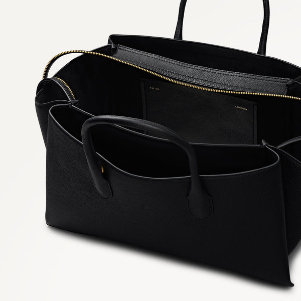 Radley London Black Large Ziptop Grab | The Romilly AW25 | Radley London