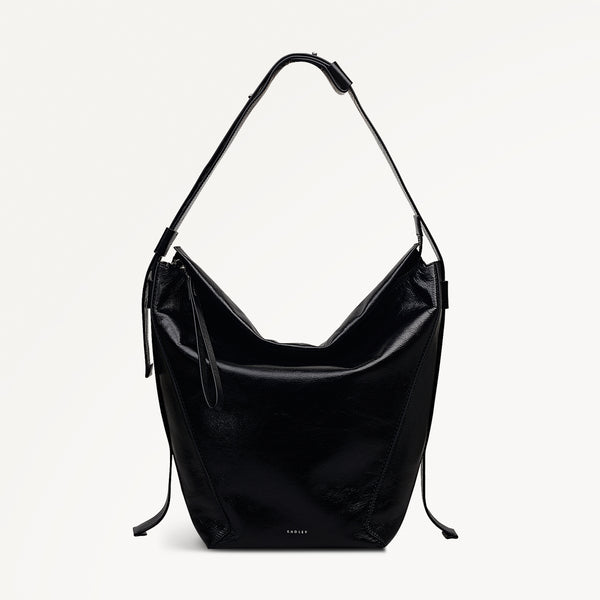radley london Black Large Ziptop Shoulder | De Beauvoir AW25 | Radley London