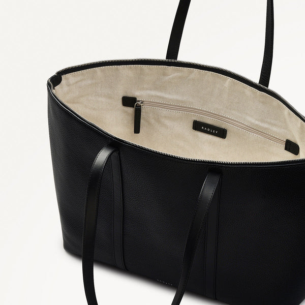 Radley London Black Large Ziptop Tote | Lynton Close Ss25 | Radley