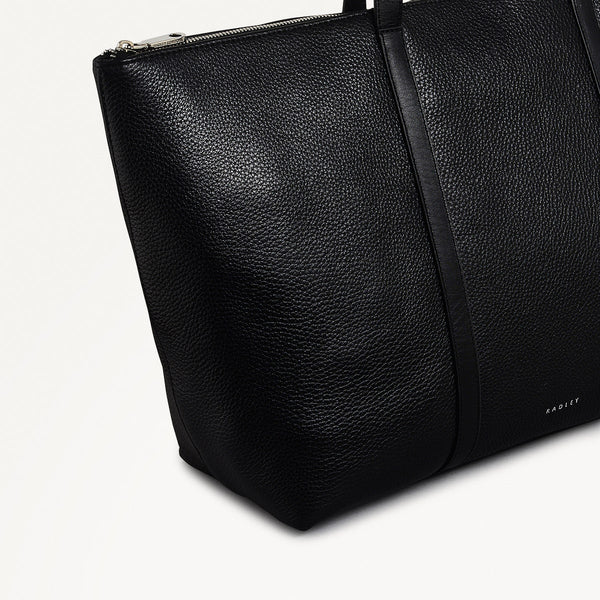 Radley London Black Large Ziptop Tote | Lynton Close Ss25 | Radley