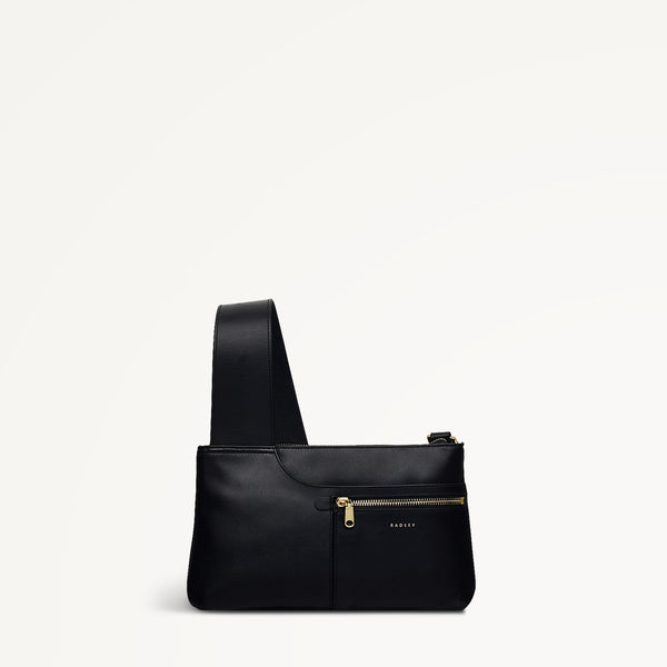 radley london Black Leather Cross Body Bag | Pockets Icon SS24 | Radley London