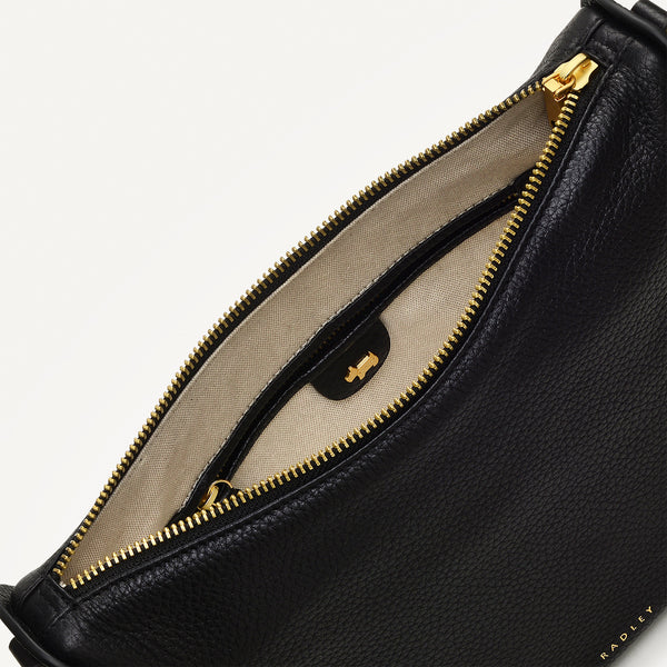 Radley London Black Leather Crossbody Bag | Oak Street Collection AW24 | Radley