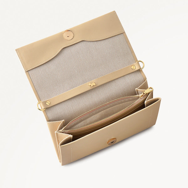 Radley London Black Leather Phone Cross Body Bag | The Kensal SS25 | Radley