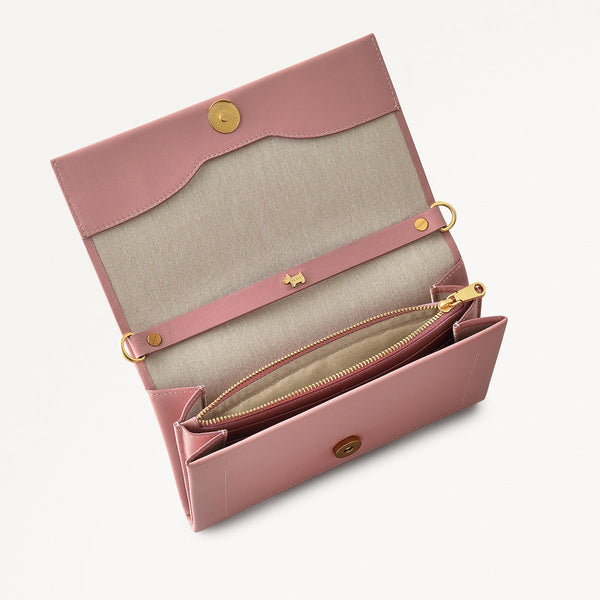 Radley London Black Leather Phone Cross Body Bag | The Kensal SS25 | Radley