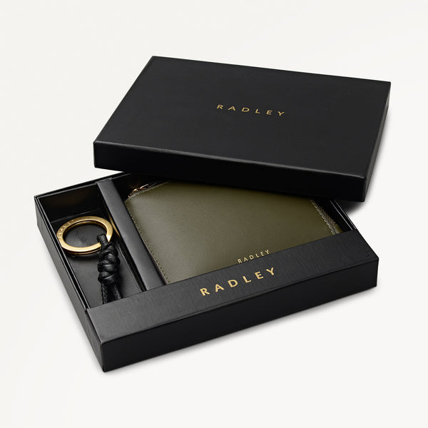 radley london Black Medium Boxed Purse And Keyring | Chilworth Street AW25 | Radley London