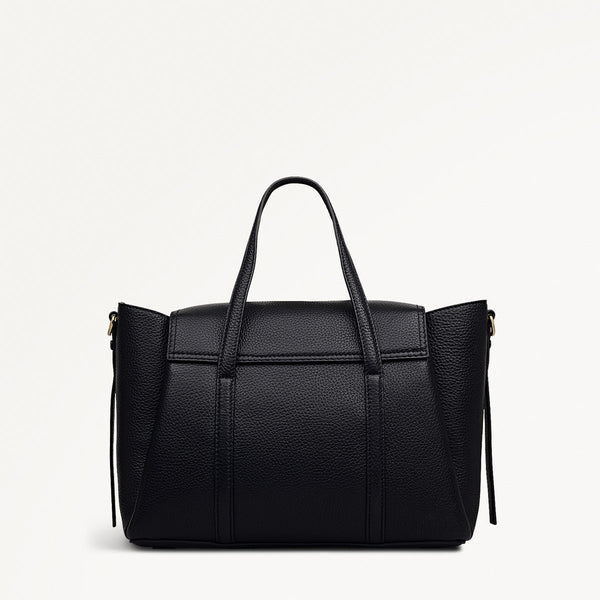 Radley London Black Medium Flapover Grab | The Chancery AW25 | Radley London