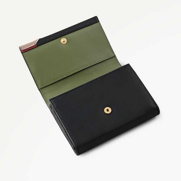 radley London Black Medium Flapover Purse | Fleeting Fox AW25 | Radley London