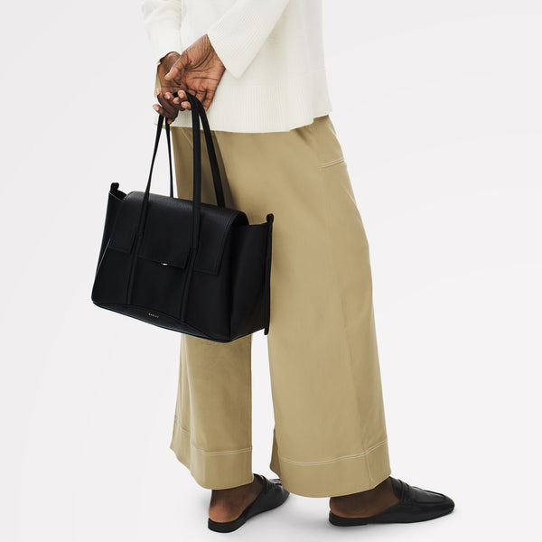 Radley London Black Medium Flapover Shoulder | The Chancery AW25 | Radley London