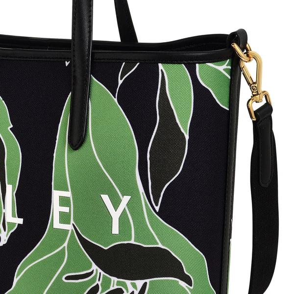 Radley London Black Medium Grab Bag | Southwell Gardens Floral AW24 | Radley