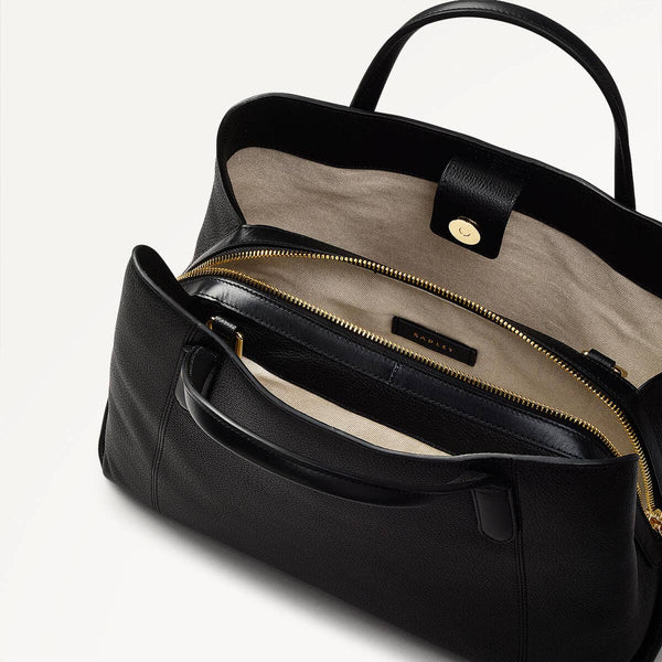 Radley London Black Medium Zip Around Grab | Provence Avenue Ss25 | Radley