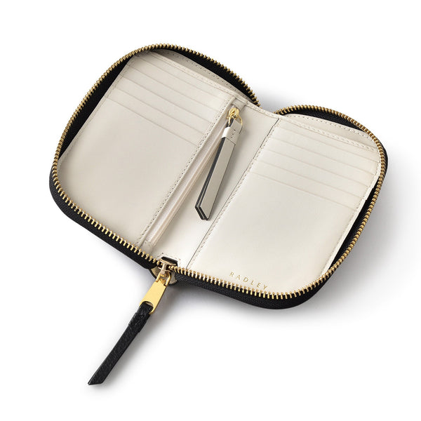 Radley London Black Medium Zip Around Purse | Henrietta Place AW24 | Radley London