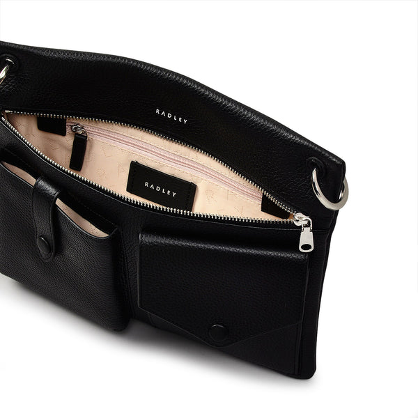 Radley London Black Medium Ziptop Crossbody | Wilton Way AW24 | Radley London