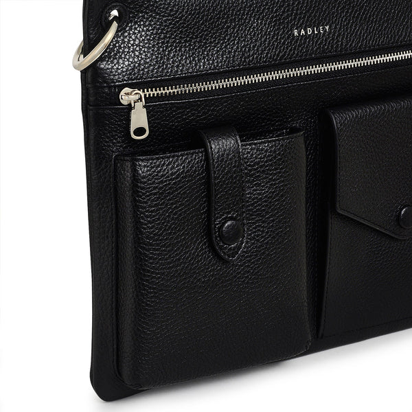 Radley London Black Medium Ziptop Crossbody | Wilton Way AW24 | Radley London