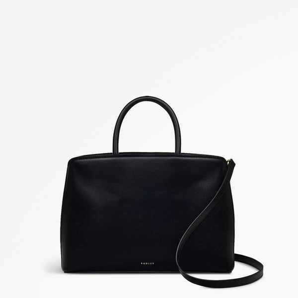 radley london Black Medium Ziptop Grab | Bow Street Ss25 | Radley