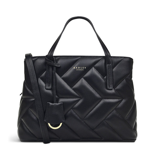 Radley London Black Medium Ziptop Grab | Dukes Place AW23 | Radley London