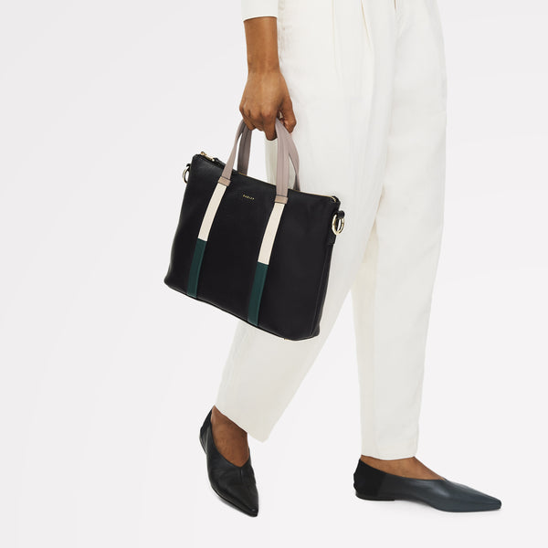 Radley London Black Medium Ziptop Grab | Waterloo Way AW25 | Radley London
