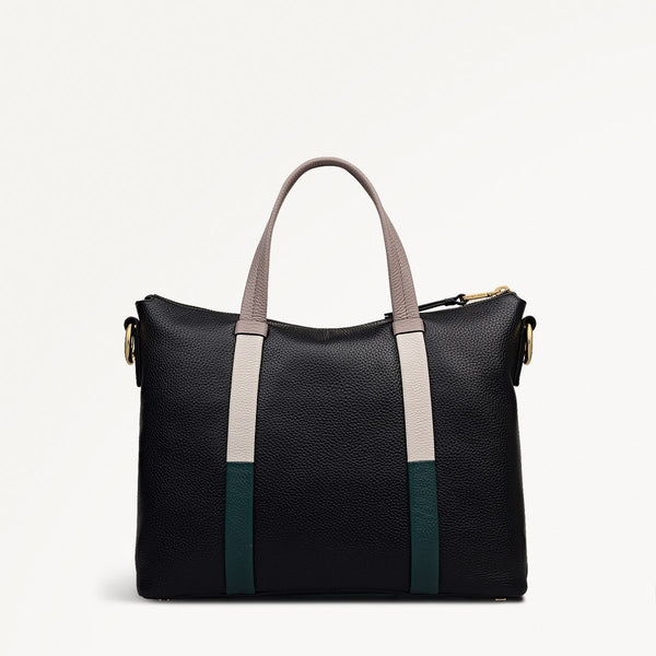 Radley London Black Medium Ziptop Grab | Waterloo Way AW25 | Radley London
