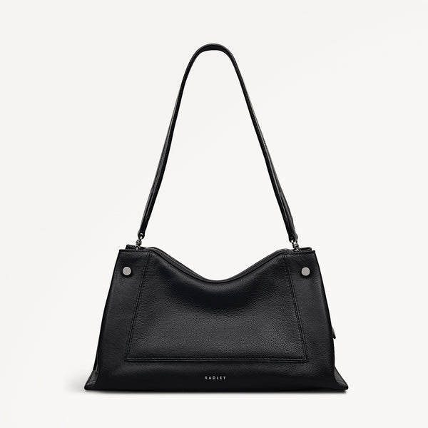 radley london Black Medium Ziptop Shoulder | Hope Gardens AW25 | Radley London