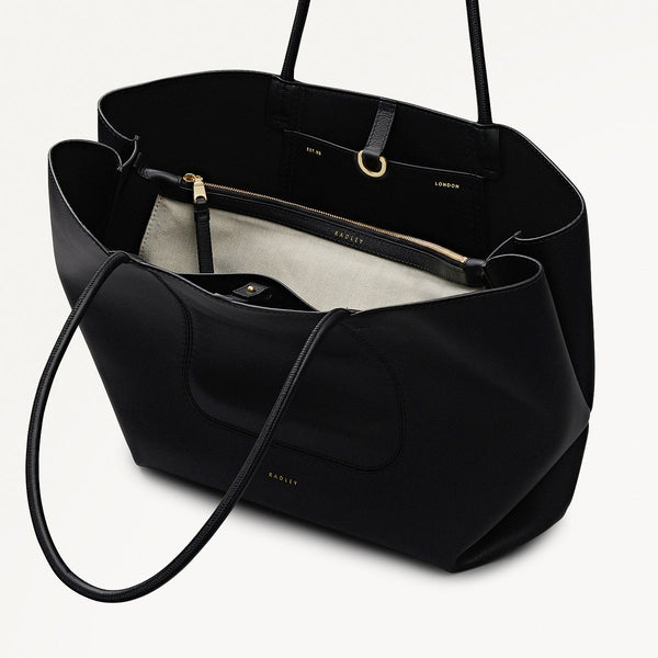Radley London Black Medium Ziptop Shoulder | The Compton AW25 | Radley London