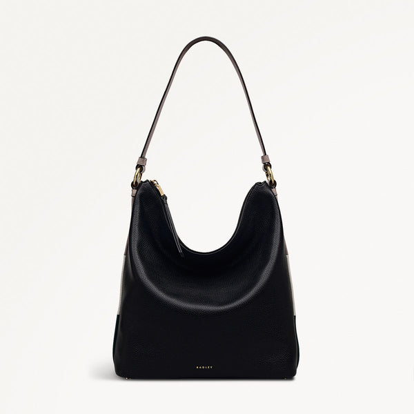 radley london Black Medium Ziptop Shoulder | Waterloo Way AW25 | Radley London
