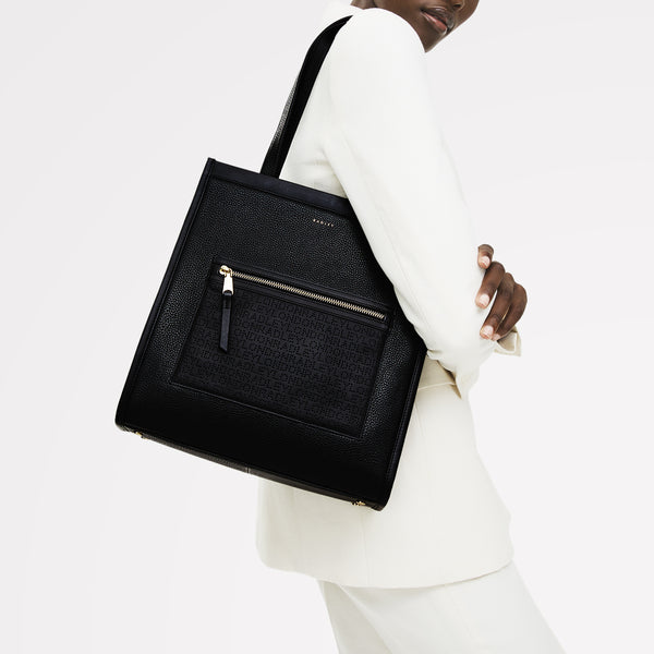 Radley London Black Medium Ziptop Tote | Alba Place AW25 | Radley London