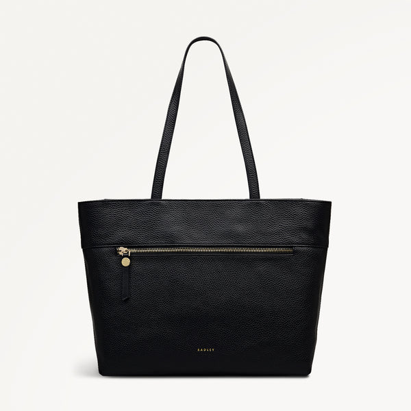 radley london Black Medium Ziptop Tote | Fountain Road AW25 | Radley London