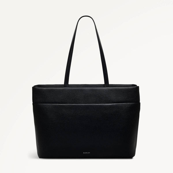 Radley London Black Medium Ziptop Tote | Sunny Dene - Quilt Ss25 | Radley