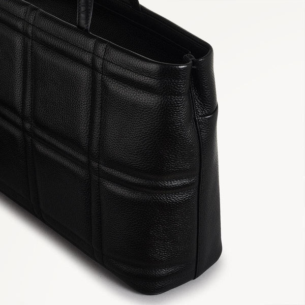 Radley London Black Medium Ziptop Tote | Sunny Dene - Quilt Ss25 | Radley