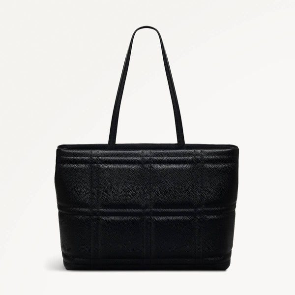 radley london Black Medium Ziptop Tote | Sunny Dene - Quilt Ss25 | Radley