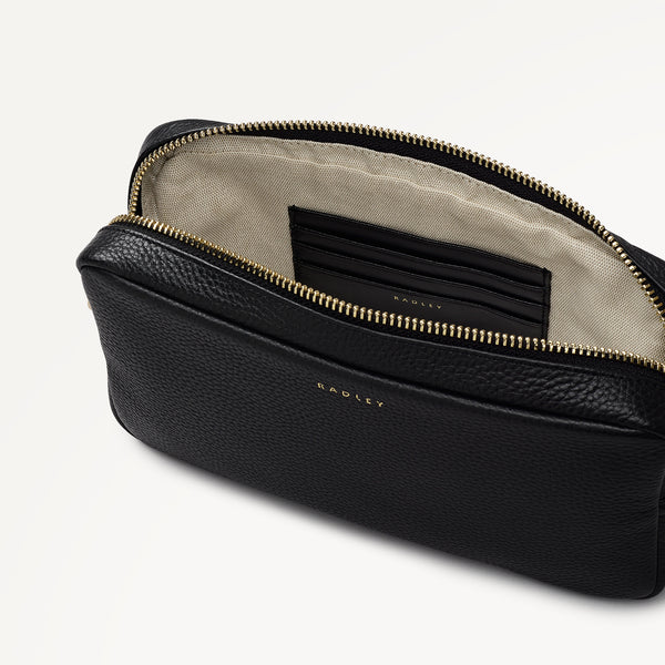 Radley London Black Mini Zip Around Cross Body | Tavistock AW25 | Radley London