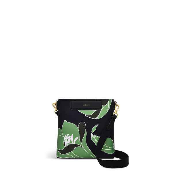 radley london Black Small Crossbody Bag | Southwell Gardens Floral AW24 | Radley