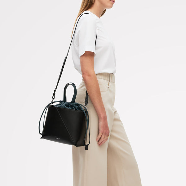 Radley London Black Small Drawstring Grab | The Portobello AW25 | Radley London