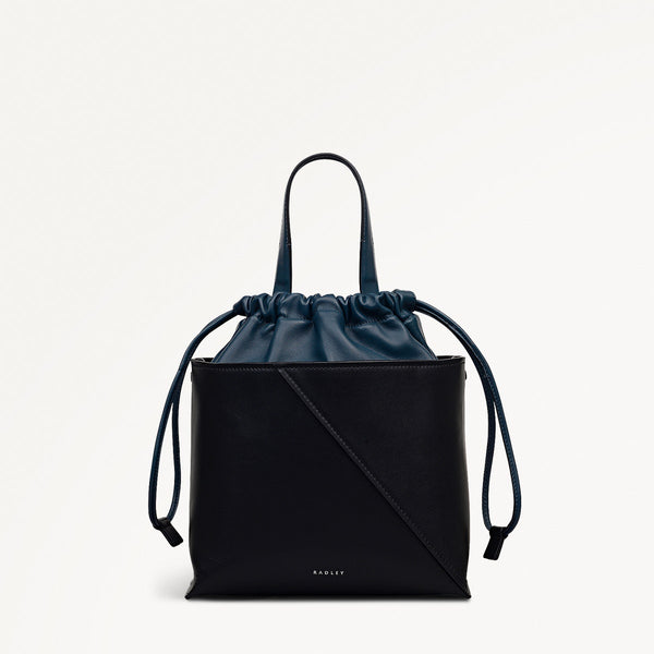 radley london Black Small Drawstring Grab | The Portobello AW25 | Radley London
