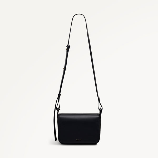 radley london Black Small Flapover Cross Body Bag | Westwell Lane AW25 | Radley London