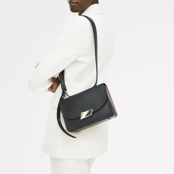 Radley London Black Small Flapover Shoulder | The Belsize AW25 | Radley London